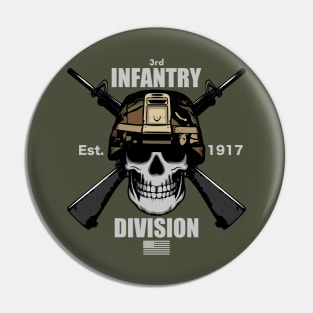 3rd Infantry Division Pin