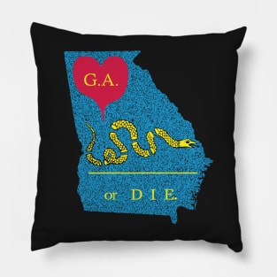 Love Georgia or Die Pillow