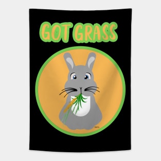 got grass-bunny Tapestry