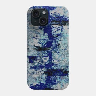 Brainwaves (inverted blue) Phone Case