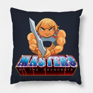 Masters Of The Doughnuts Pillow