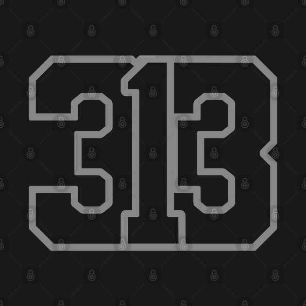 313 Dark Mode by Blasé Splee Design : Detroit