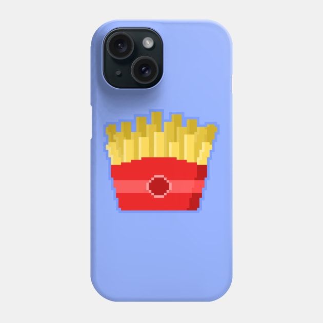 Pixel Fries Phone Case by sombrasblancas