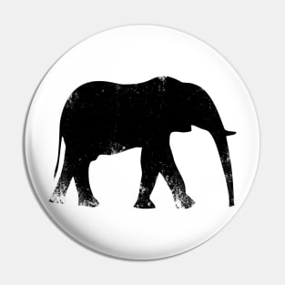 Elephant Jungle Safari Love Distressed Pin