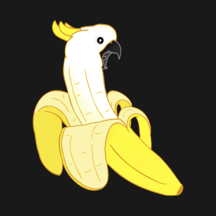 banana sulphur crested cockatoo fruit T-Shirt