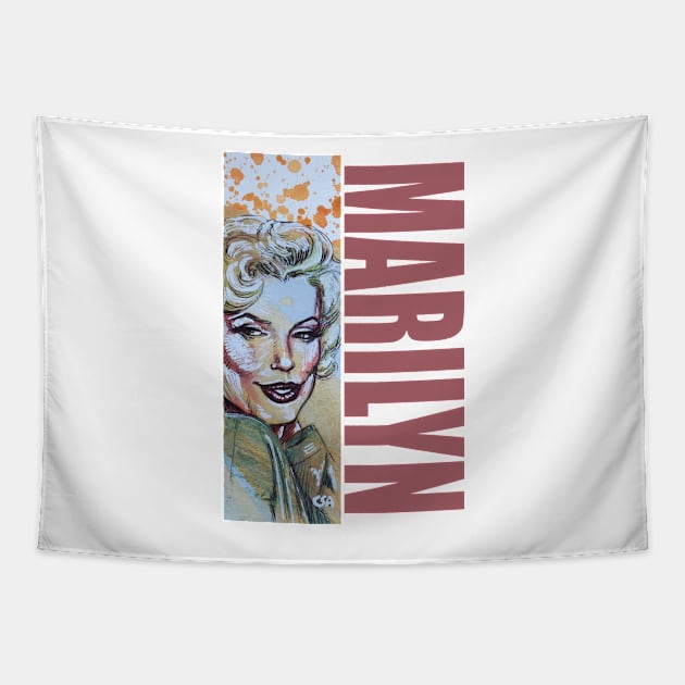 MARILYN MONROE Tapestry by MasterpieceArt