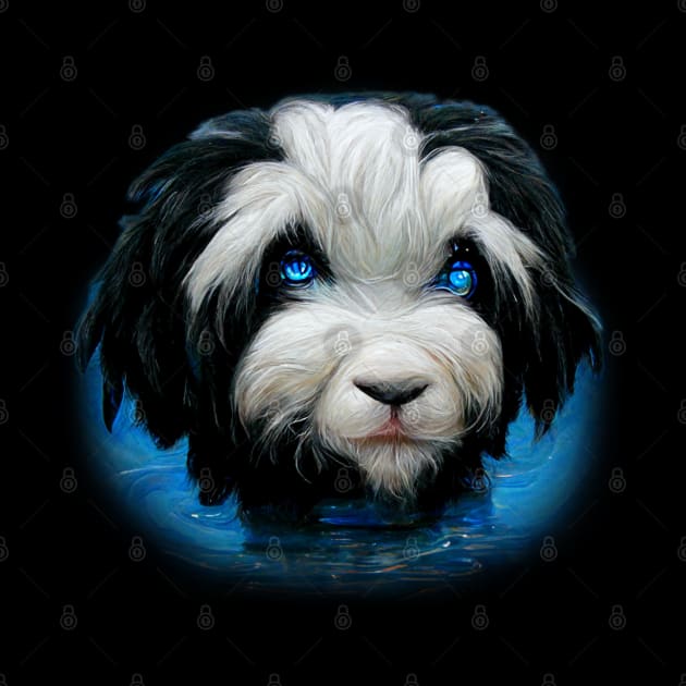 Tibetan Terrier artwork by maxdax