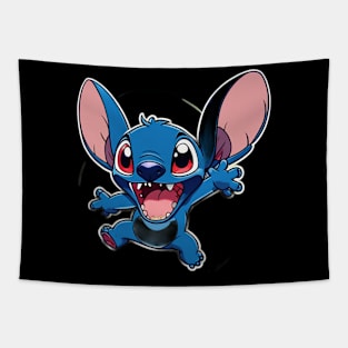 Stitch jumping style Tapestry