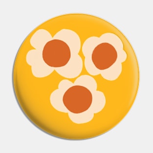 Popcorn Daisies Pin