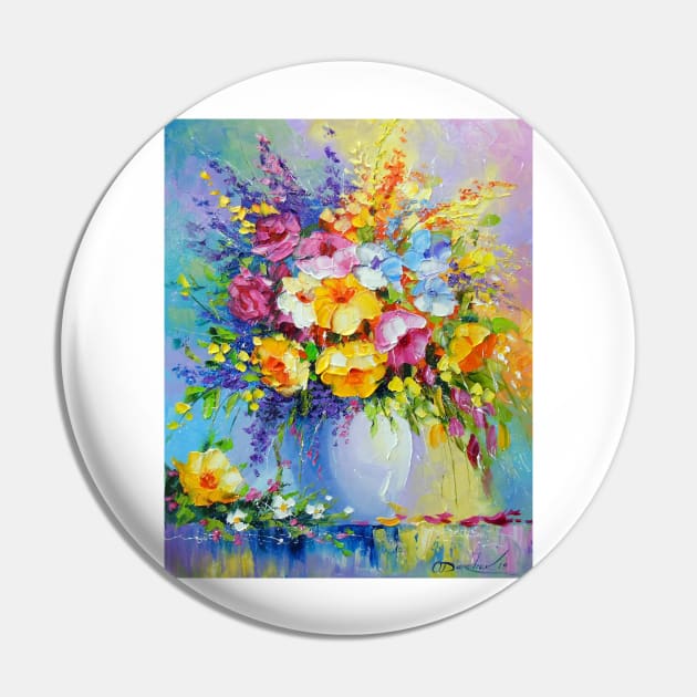 Bouquet of summer flowers Pin by OLHADARCHUKART