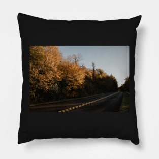 Mountain Fall Foliage Pillow