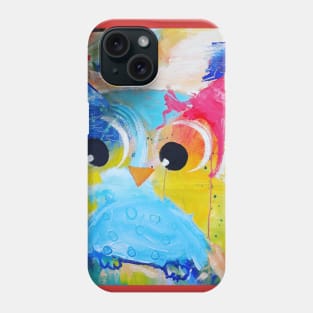 Abstract Owl Phone Case