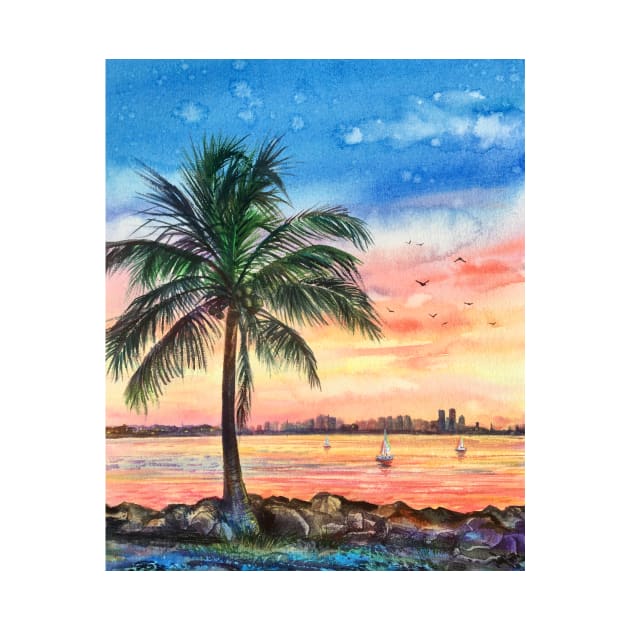 Miami beach by EL_ART