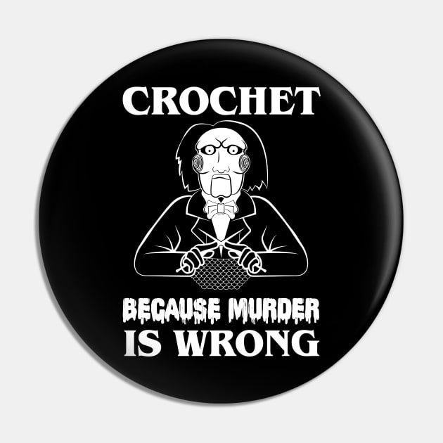 Crochet Because Murder Is Wrong Lets play a game. Pin by gastaocared