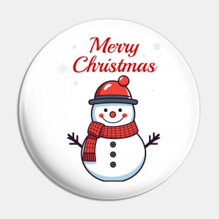 Cute snowman Pin