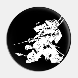 Ghost of Tsushima, Samurai (White) Pin