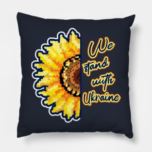 We stand with Ukraine Pillow