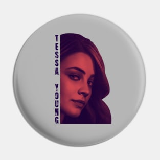 Tessa Young Face Pin