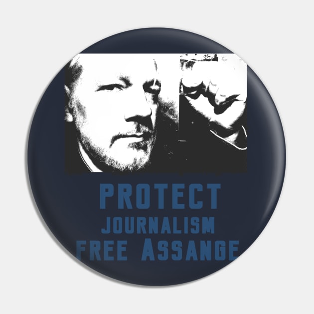 Free Assange 1 Pin by soillodge