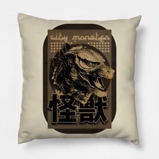 Kaiju: City Monster Pillow