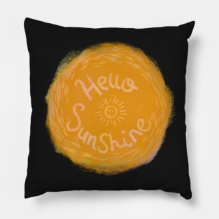 Hello sunshine quote Pillow