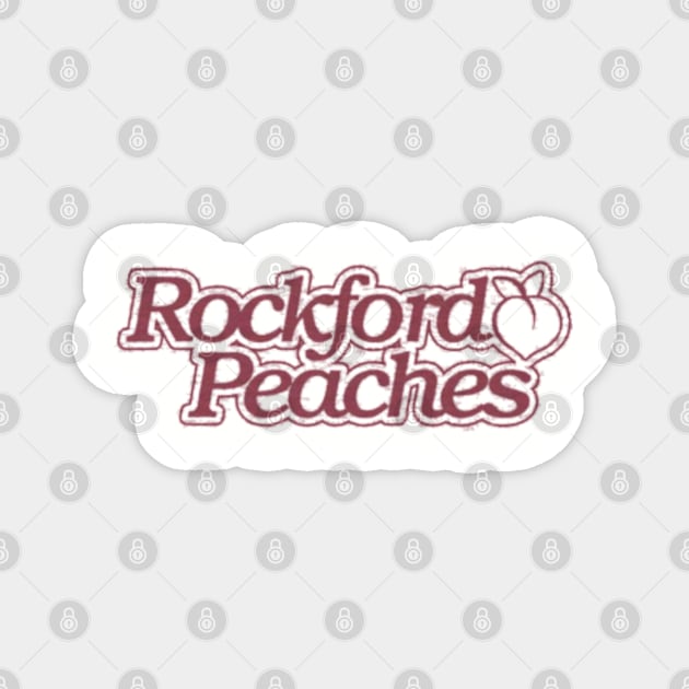 Rockford Peaches Magnet by jordan5L