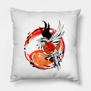 Phoenix Inktober Pillow