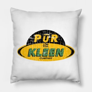 Vintage p'u-r kleen retro Pillow