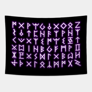 Sumireko's Cape Runes Tapestry