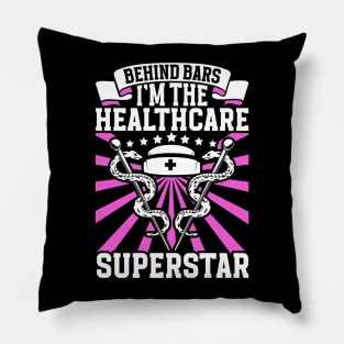 Healthcare superstar - Inmate nurse Pillow