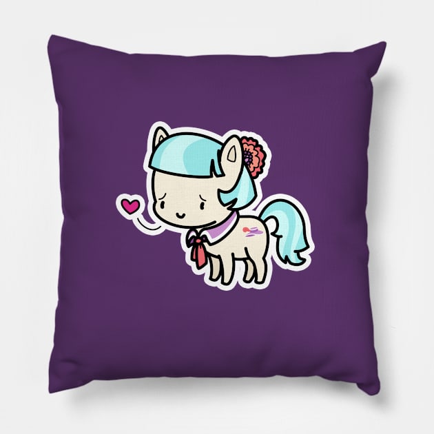 Coco Pommel chibi Pillow by Drawirm