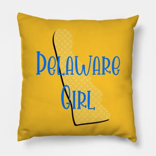 Delaware Girl Pillow