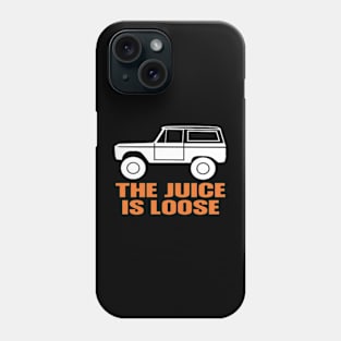 OJ Simpson Tee White Bronco Phone Case