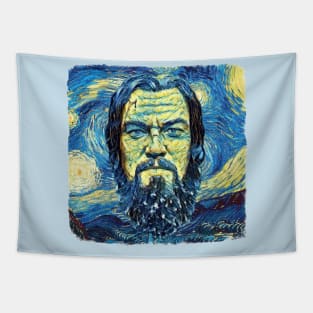 Huge Glass The Revenant Movie Van Gogh Style Tapestry