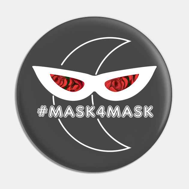 Mask4Mask Pin by smashythebear