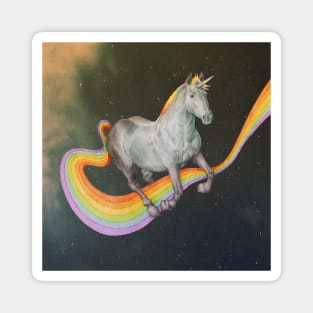 rainbow unicorn 1 Magnet