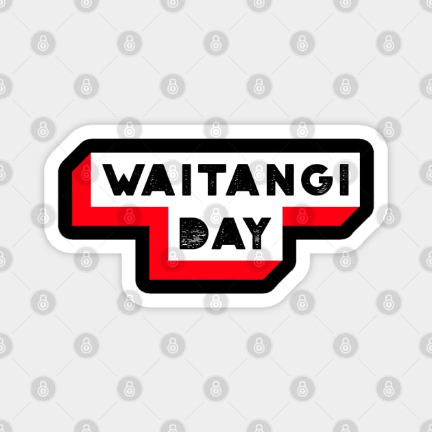 Waitangi Day Magnet by Inspire & Motivate