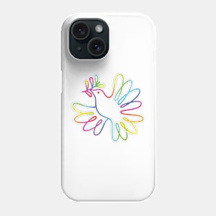 Peace please peace Phone Case