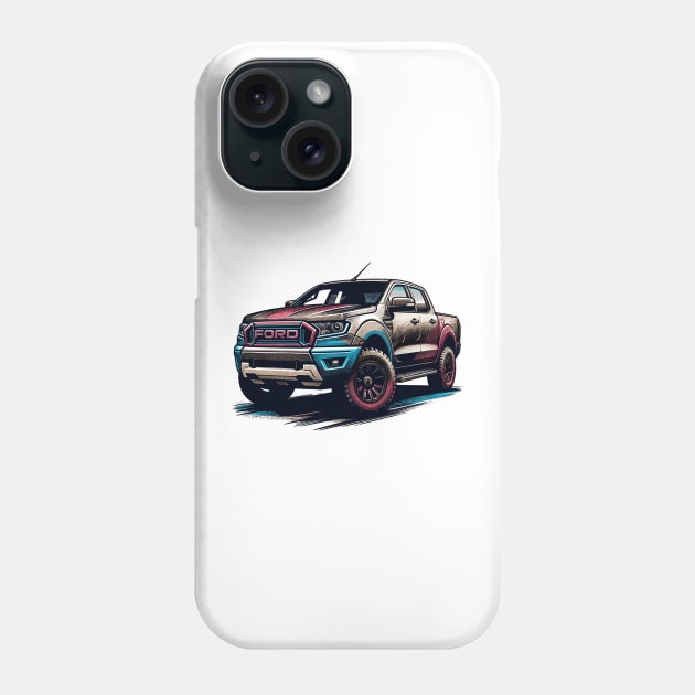 Ford Ranger Phone Case by Vehicles-Art