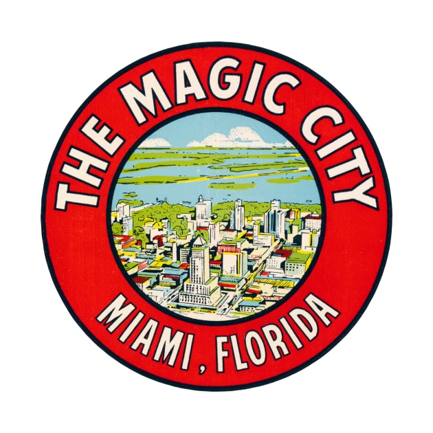 1948 Miami the Magic City by historicimage