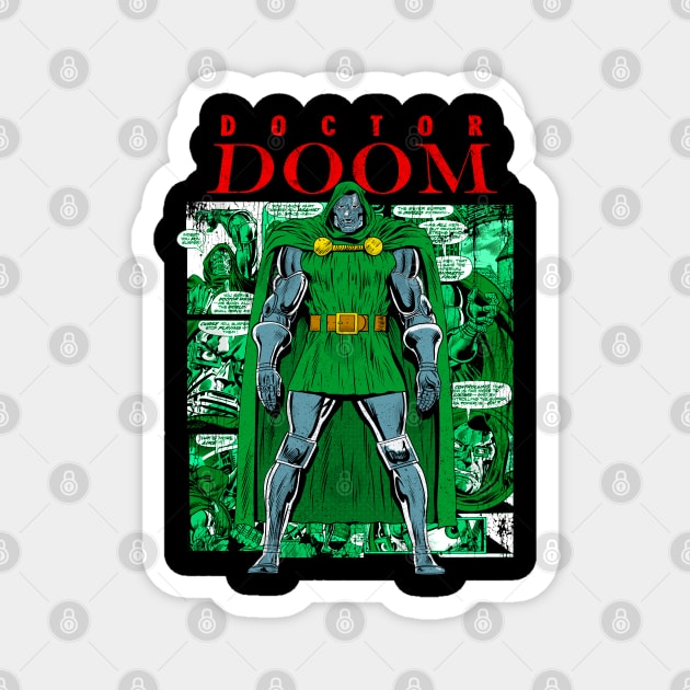 Doctor Doom Magnet by OniSide