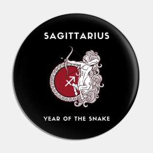 SAGITTARIUS / Year of the SNAKE Pin