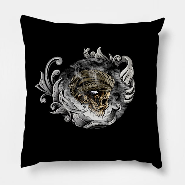 JAVAS CULTURE Pillow by A3DRAWING