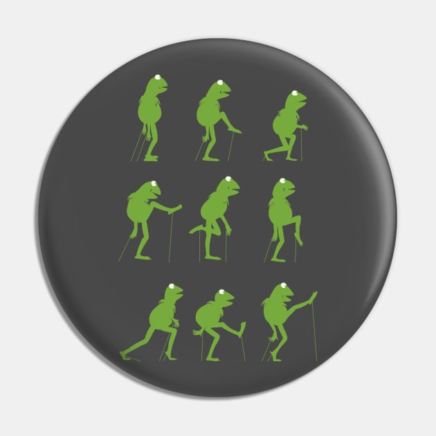 Ministry of Silly Frog Walks Pin by vincentcarrozza