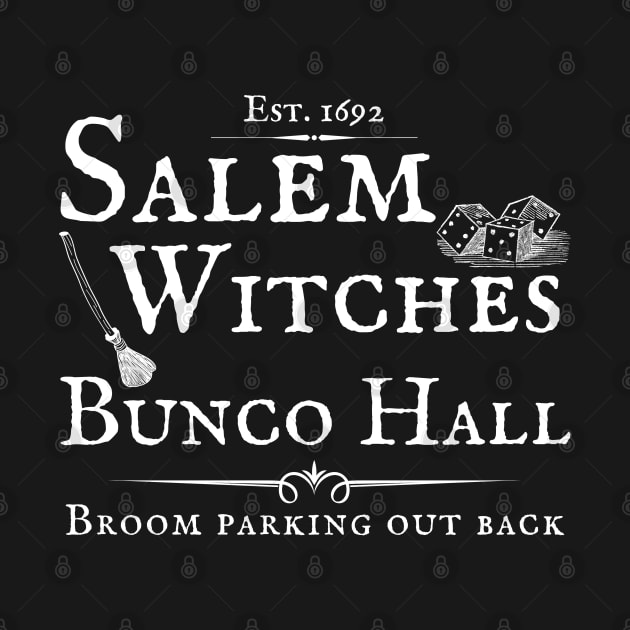 Halloween Bunco Salem Bunco Hall Funny Gift Prize by MalibuSun