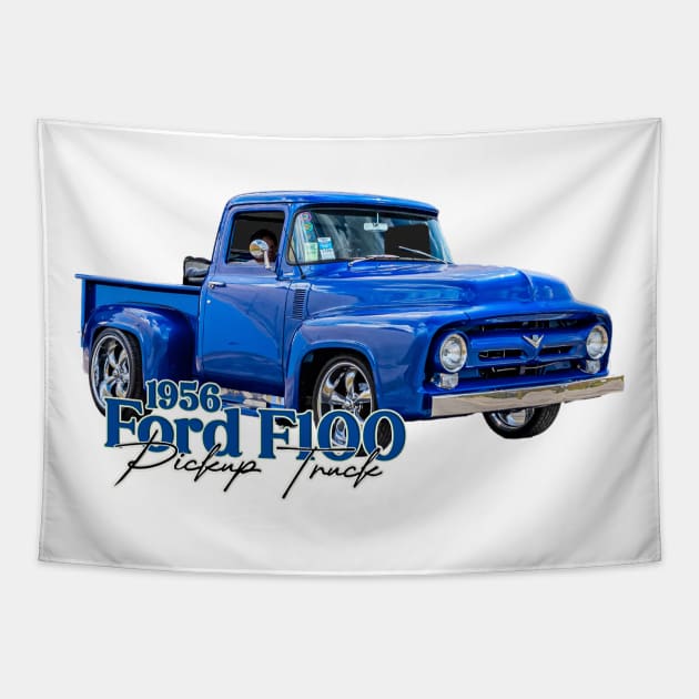 1956 Ford F100 Pickup Truck Tapestry by Gestalt Imagery