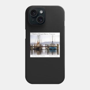 Yachts at Margate Marina - Tasmania Phone Case