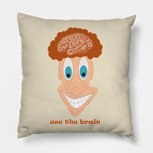 Use the brain Pillow