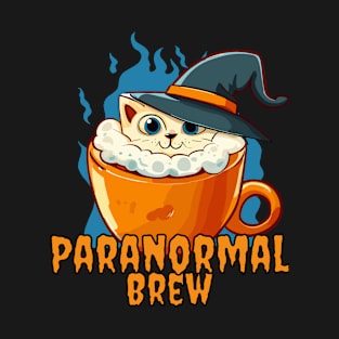 Paranormal Brew | Witch Cat in a Cup T-Shirt