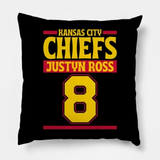 Kansas City Chiefs Justyn Ross 8 American Football Team Pillow